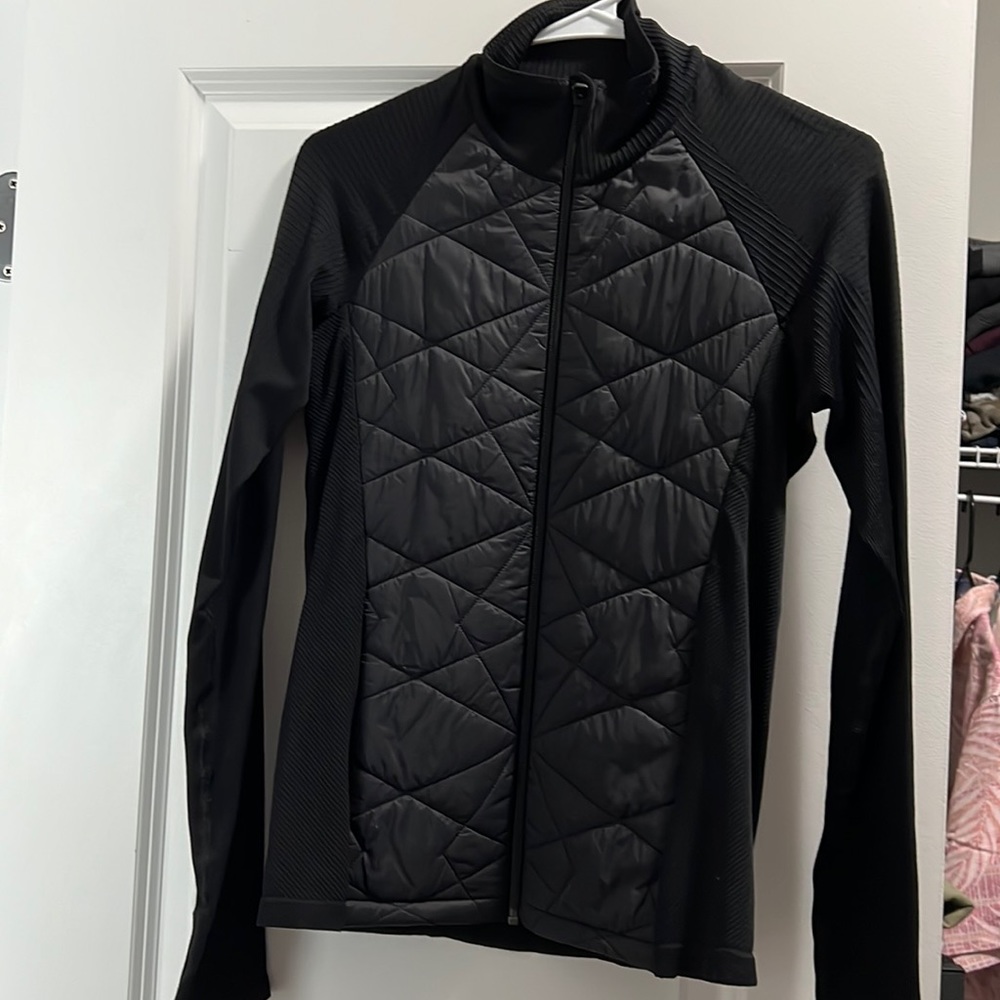 Flurry Athleta running jacket.